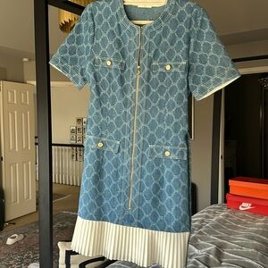 SANDRO Paris Denim Dress